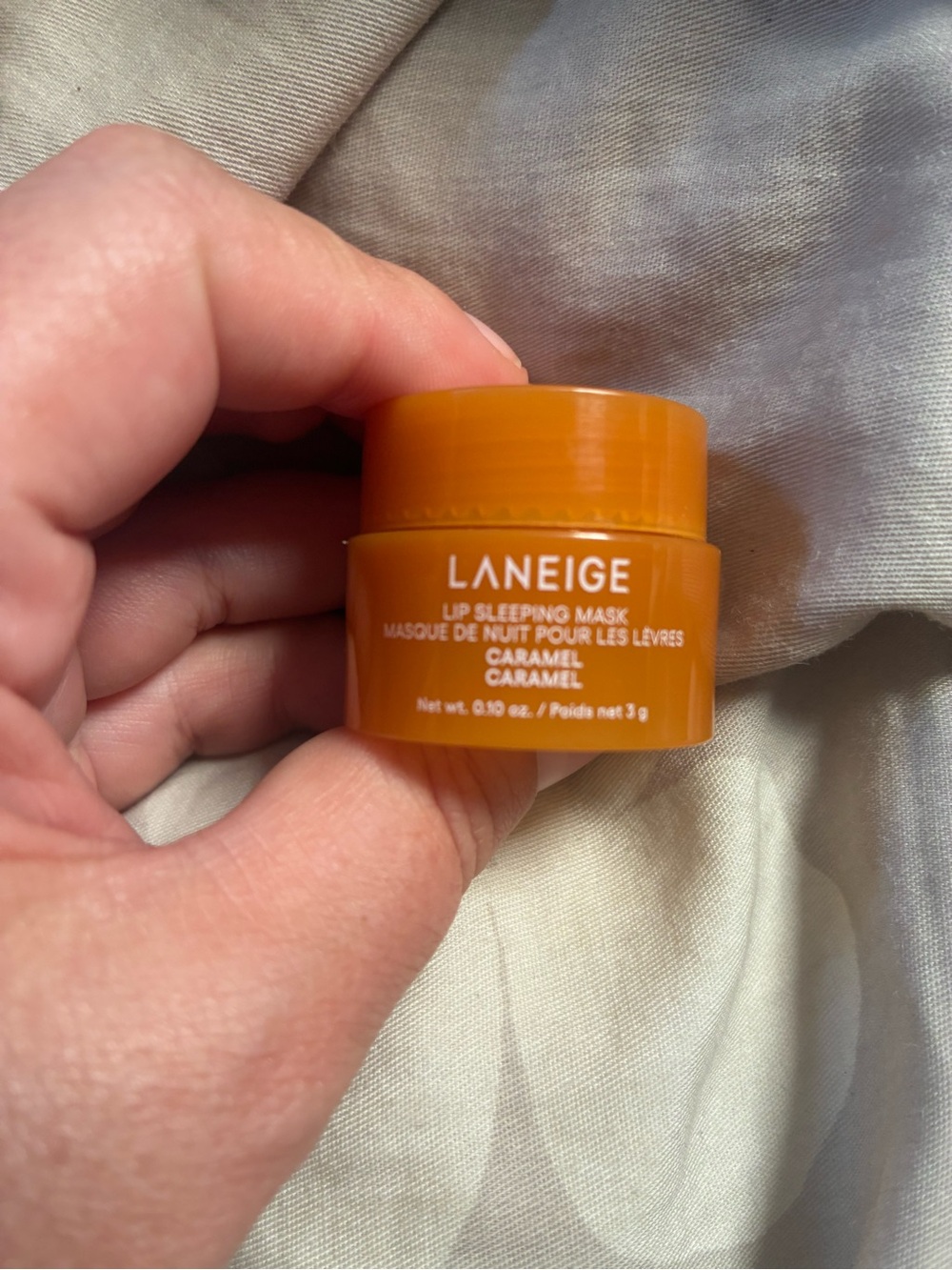 5/$50 Laneige Lip Sleeping Mask – Caramel 3g new no box LIMITED EDITION